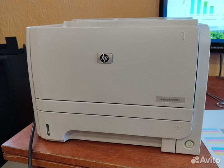 Принтер лазерный hp p 2035