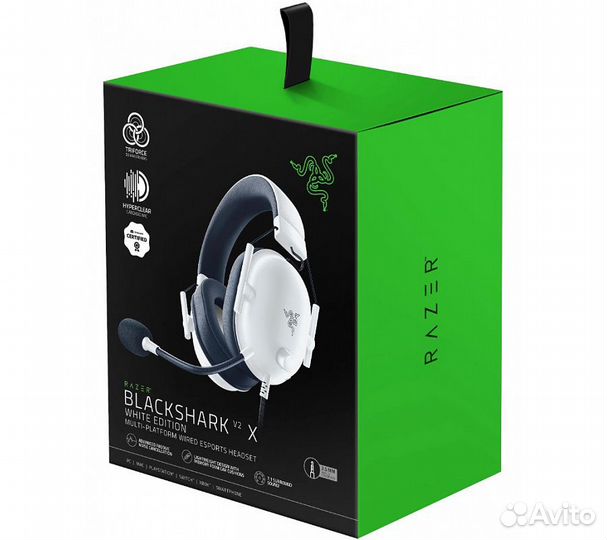 Компьютерная гарнитура Razer BlackShark V2 X, белы