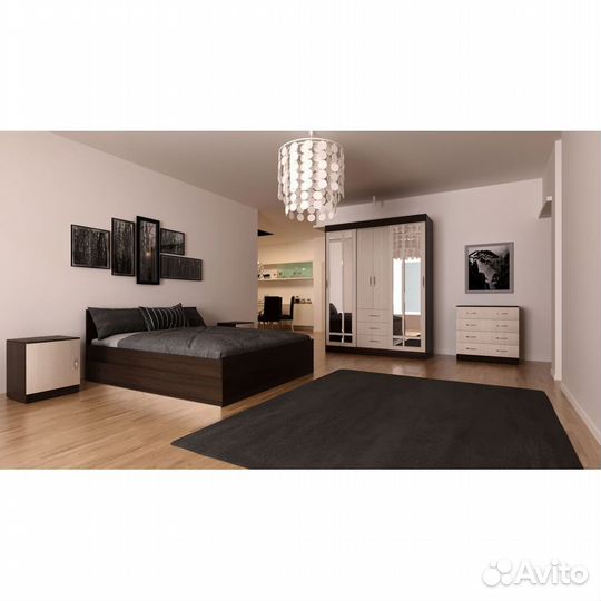 Спальный гарнитур Афина с матрасом в комплекте