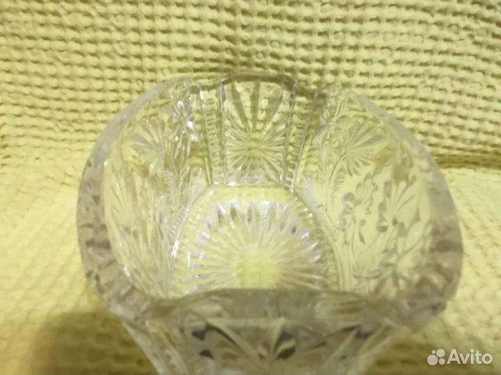 Салатник хрустальный СССР