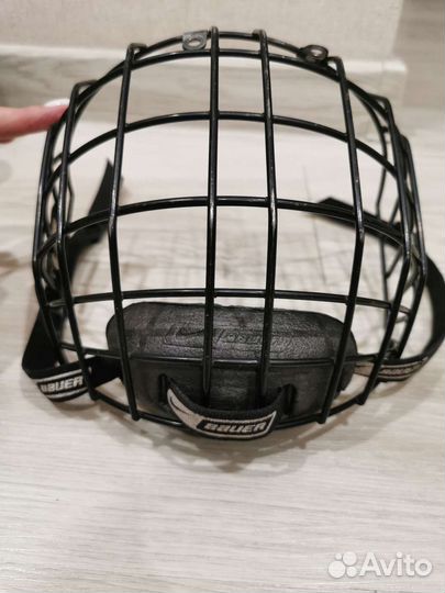 Маска на хоккейный шлем