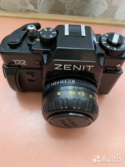 Плёночный фотоаппарат zenit 122 обьектив zenitar