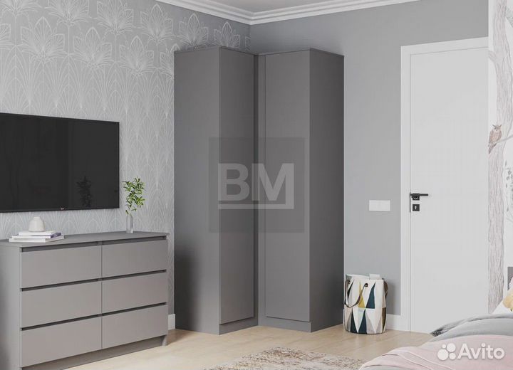 Угловой шкаф для одежды