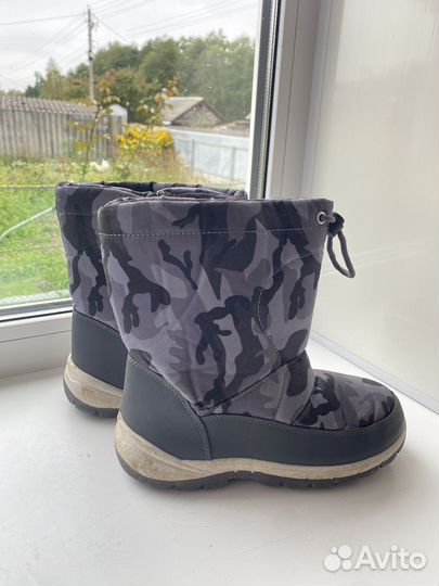 Сапоги дутики 35 р-р