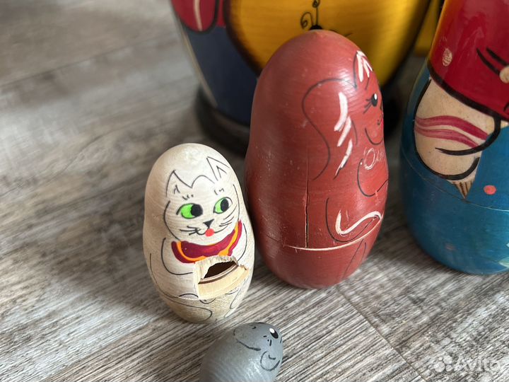 Развивающие игрушки Стучалка IKEA mula матрешка