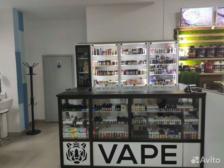 Магазин табака и вейпов в проходном месте
