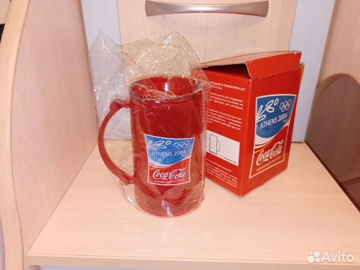 Охлаждающая кружка Coca-Cola Athens 2004