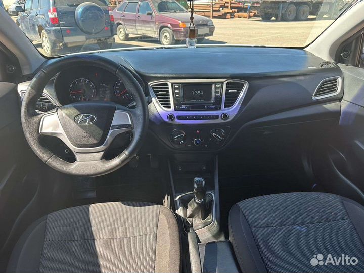Hyundai Solaris 1.4 МТ, 2018, 167 777 км