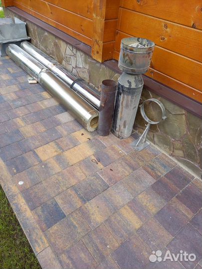 Трубы для дымохода бу