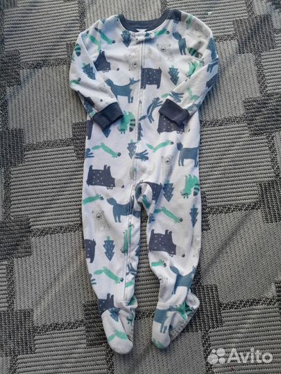 Слипы флисовые carters 18-24 m