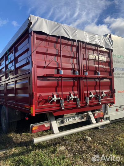 Полуприцеп бортовой Krone SD 27, 2002