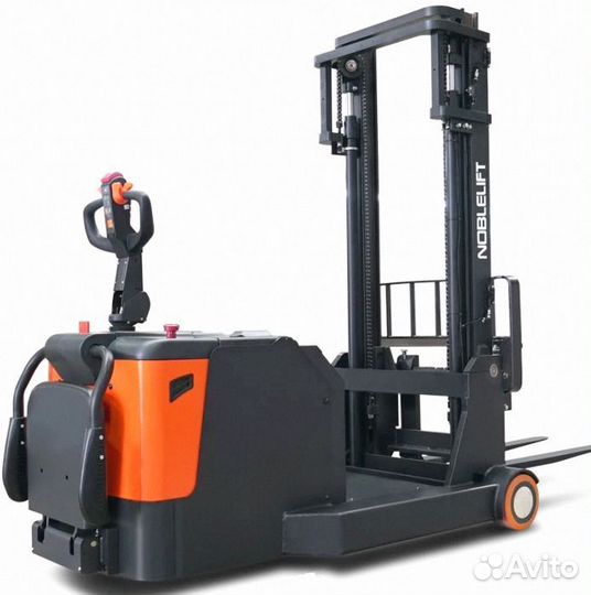 Самоходный штабелер PS12CB-C Duplex mast (Литий 200Ач, EPS, Platform and Guard Rail, В-2500)