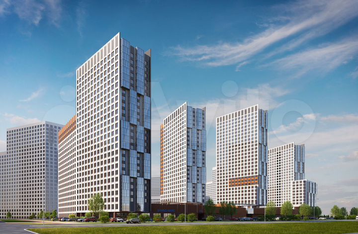 2-к. квартира, 62,5 м², 1/26 эт.