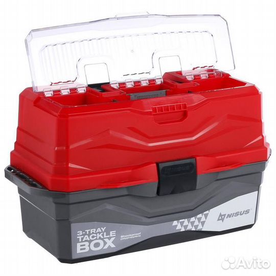 Ящик для снастей tackle box трехполочный