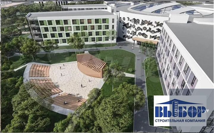 3-к. квартира, 89,7 м², 15/17 эт.