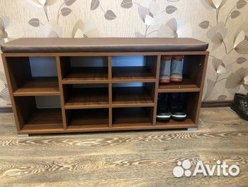 Тумба для обуви 08.56 Лайт дуб белый, наличие