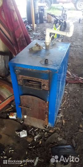 Котел твердотопливный