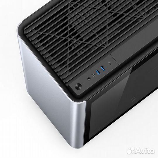 Корпус jonsbo Jonsplus i400-A Silver без бп, mini