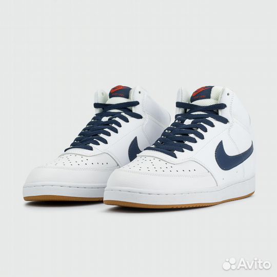 Nike Court Vision Mid White / Blue / Gum