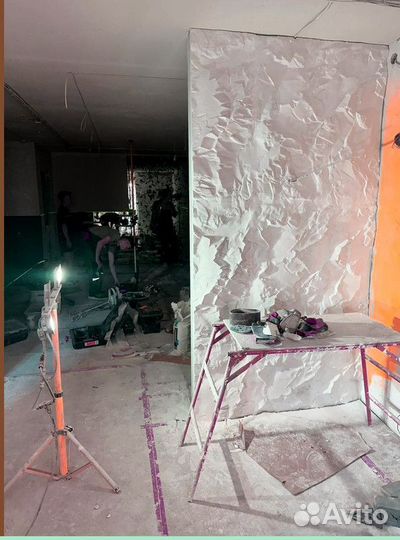 Стеновые гипсовые панели Скала 3D По Низу Рынка