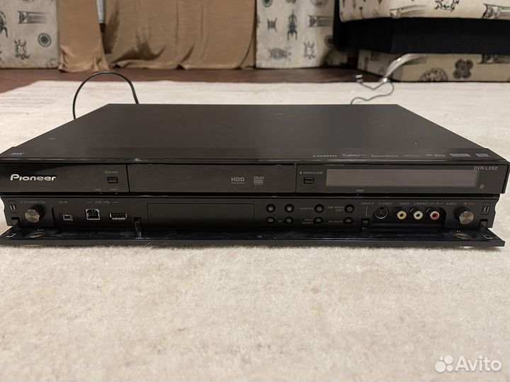 Dvd/hdd-плеер pioneer dvr-lx60