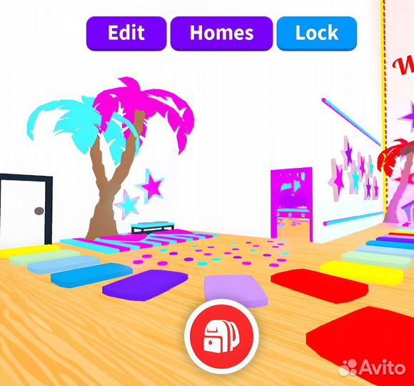 Обустройка дома в адопт ми