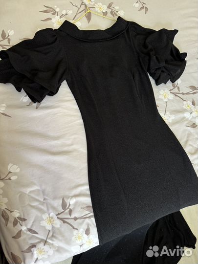 Платье вечернее с блестками, размер S,M