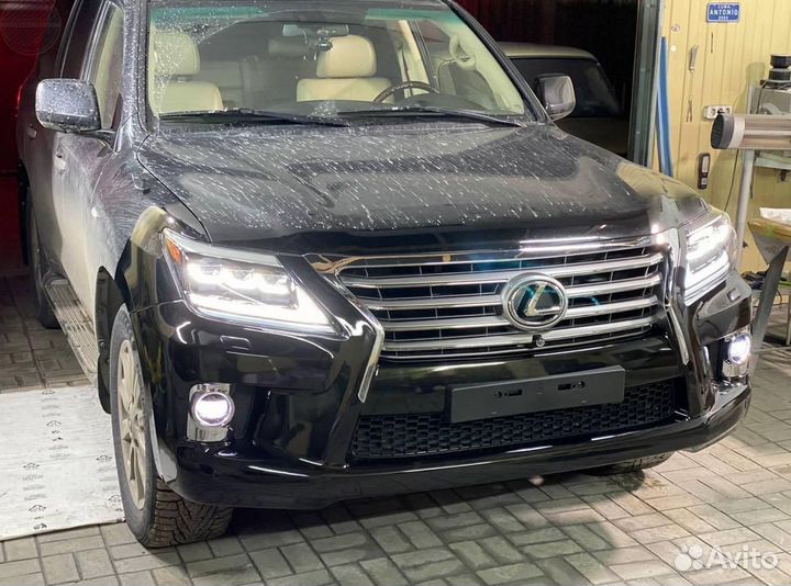 Фары Lexus LX570 стиль 2020 года