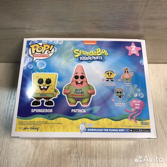 Funko Pop Spongebob and Patrick