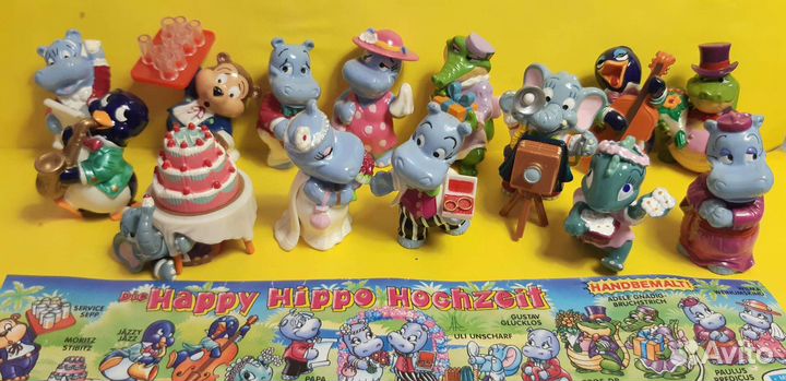 Серия киндер Свадьба бегемотов