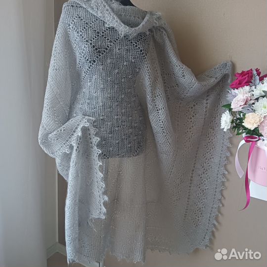 Пуховый платок Новый