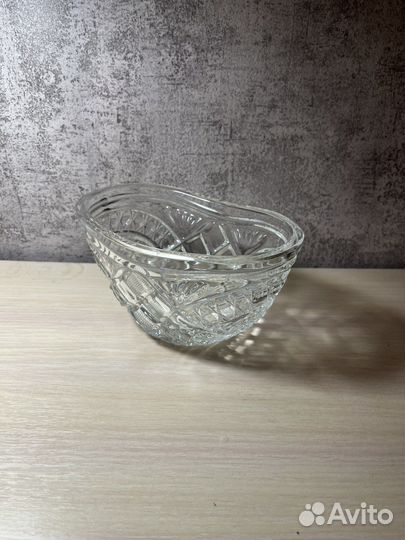 Хрустальная конфетница СССР