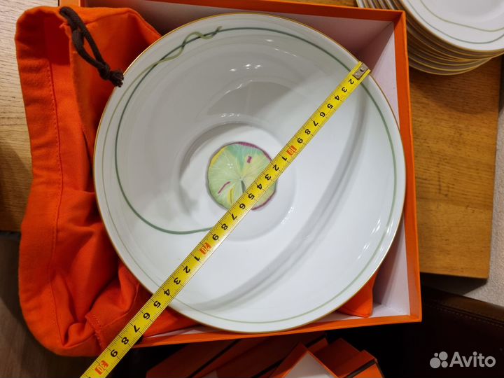 Новый столовый набор Hermes Nil. Оригинал