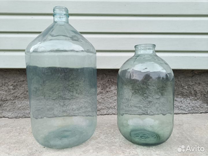 Большая стеклянная банка 10л и 20л