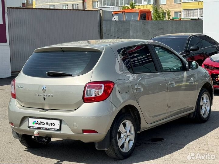 Renault Sandero 1.6 МТ, 2014, 116 600 км