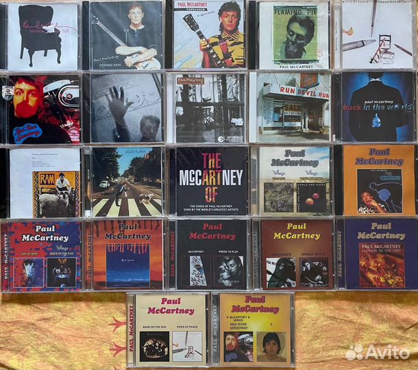 The Beatles, Paul McCartney, коллекция CD-дисков