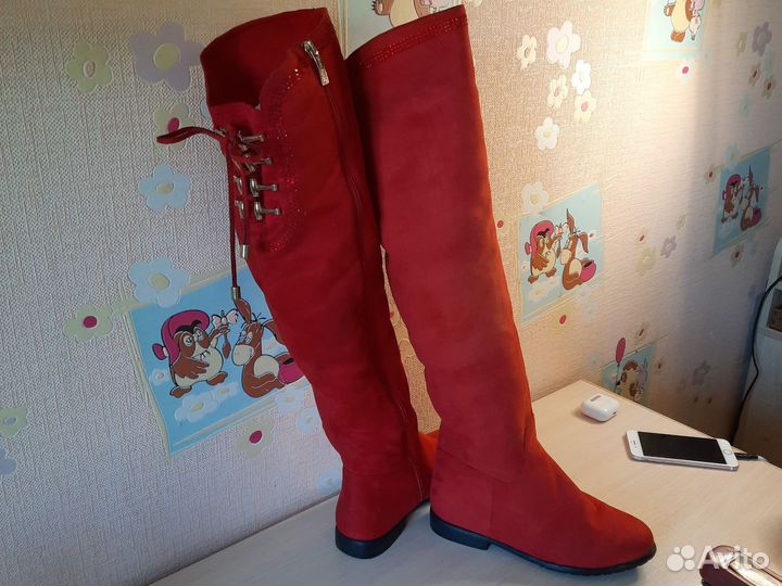 Сапоги женские демисезонные 36