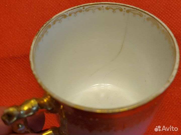 Чашка - Фарфор - Dresden - Дрезден - Винтаж