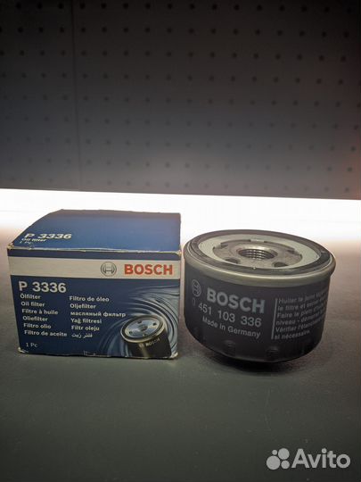 Масляный фильтр bosch 451103336
