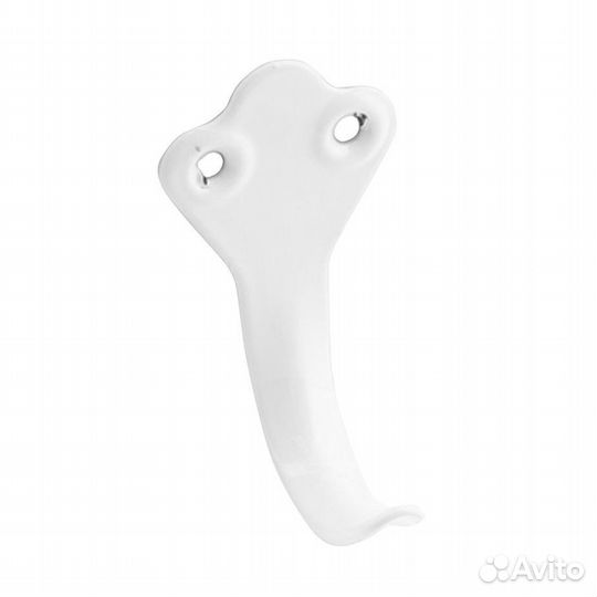 Крючок-вешалка №2 белая