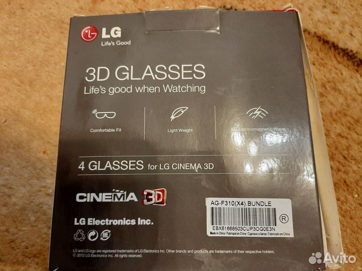 3d очки lg