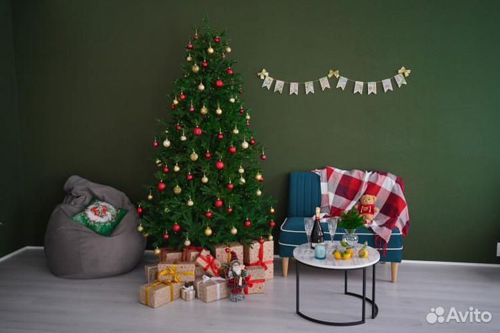 Новогодняя фотосессия в студии