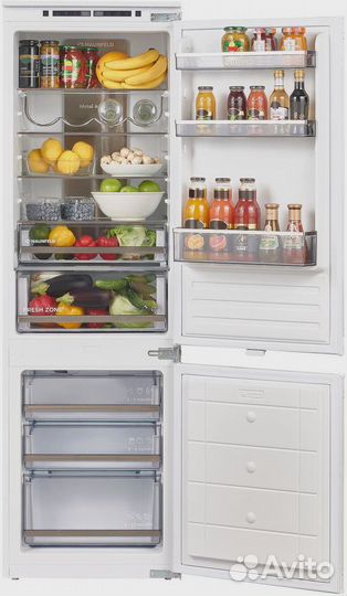 Холодильник Maunfeld MBF177nfwhgr 2-хкамерн. (ка-00021758)