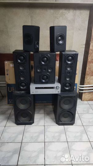 Колонки Technics 5.1 / Домашний Кинотеатр