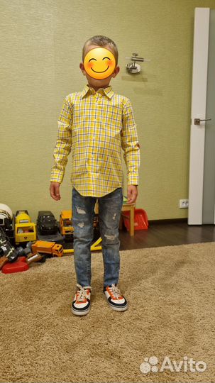 Джинсы Zara на мальчика 6 лет