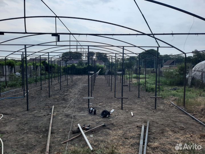 Теплица 24на 10. Трубы 32-ые. 75тысяч