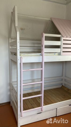 Двухъярусная кровать бу
