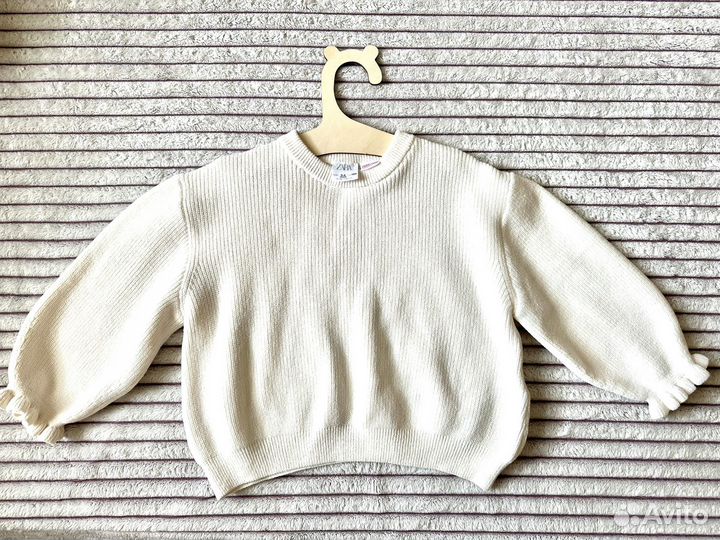 Свитер zara для девочки 104