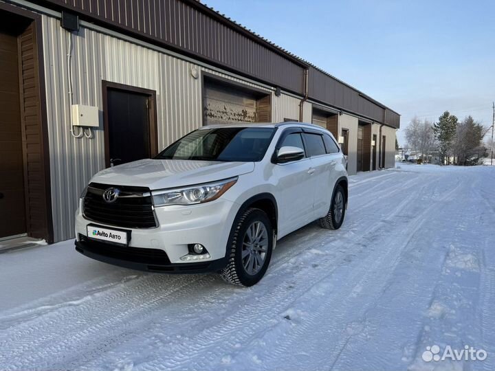 Toyota Highlander 3.5 AT, 2014, 129 000 км