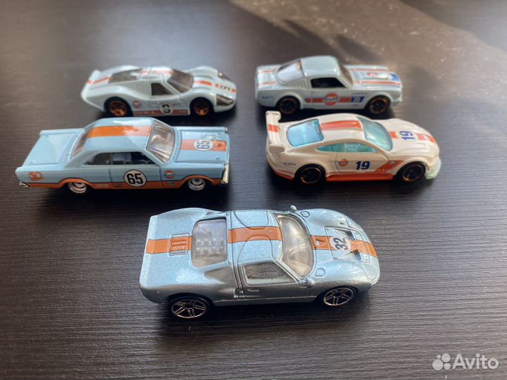 Модели Hot Wheels Gulf